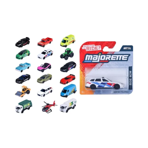 Majorette 1:64 Scale Die-Cast Metal Toy Car Assortment (1 Random Model)