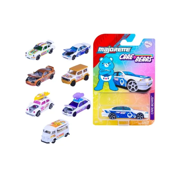 Majorette Care Bears Premium Die-Cast Toy Car – Assorted Single Pack (Random 1pc)