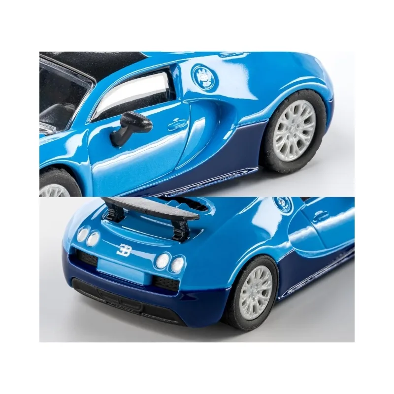 Majorette Collection Series 1:64 2005 Bugatti Veyron 16.4 Super Sport Die-Cast Metal Model Car with Acrylic Display Case - Image 3