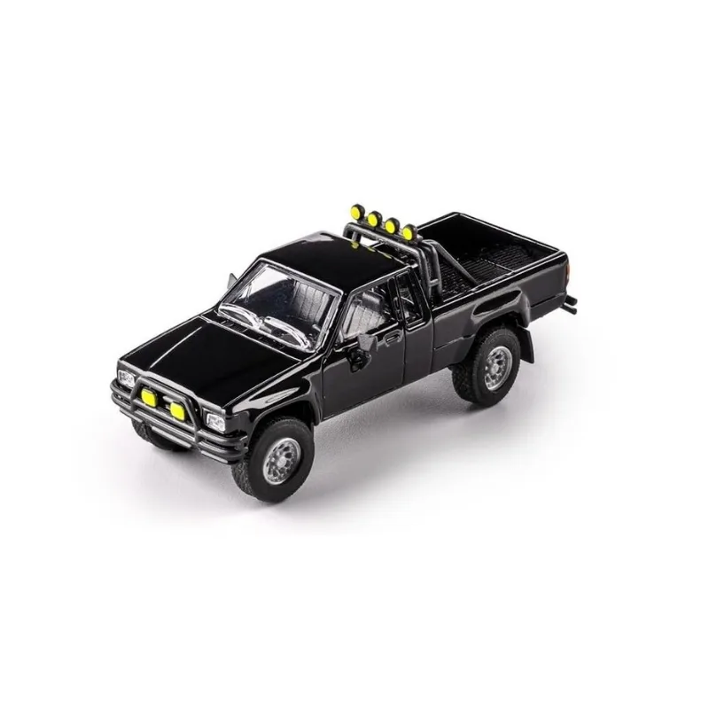 Majorette Collection Series 1:64 1985 Toyota Hilux SR5 Pickup Die-Cast Metal Model Truck with Acrylic Display Case - Image 3