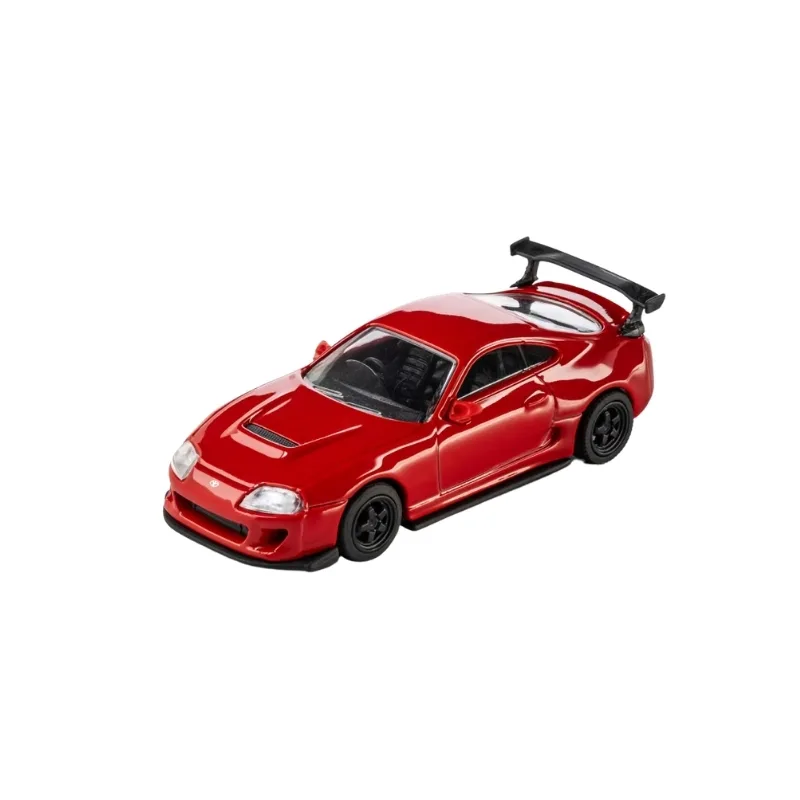 Majorette Collection Series 1:64 1995 Toyota Supra Die-Cast Metal Model Car with Acrylic Display Case - Image 3