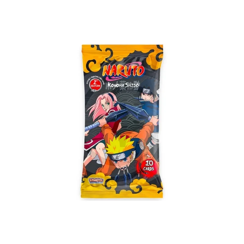 Cicaboom: Naruto TCG Konoha Shido 2nd Edition Special Pack (Itachi Edition) Booster Box & Foil Cards - Image 2