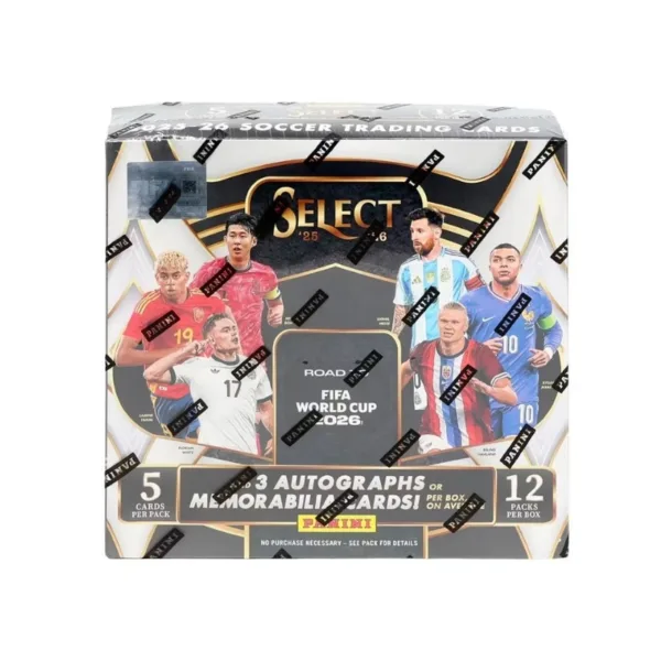 Panini 2025-26 Select FIFA World Cup Soccer Hobby Box