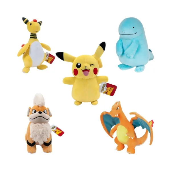 Pokémon 12-Inch Plush Toy Assorted Single Pack (Random 1pc)