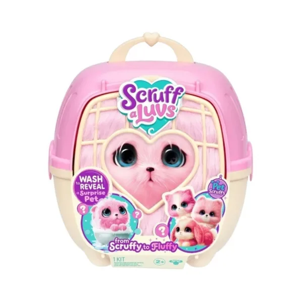 Scruff-a-Luvs Pet Scruffs: Wash & Reveal Surprise Pet Set Single Pack – 30326