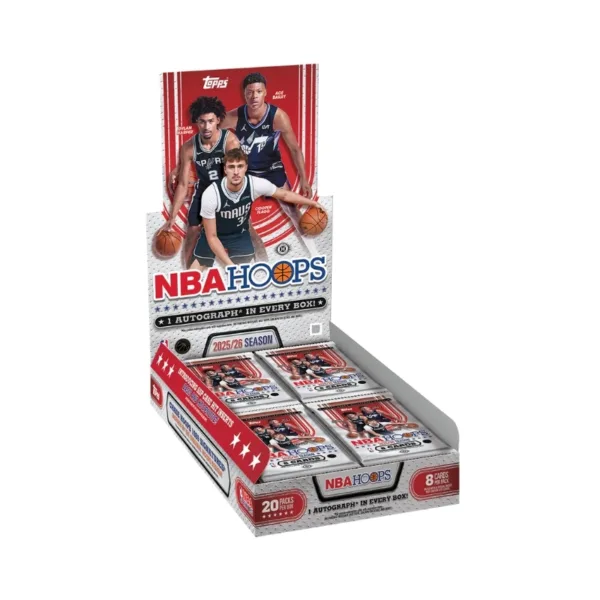 Topps 2025-26 Hoops Basketball Hobby Sealed Box