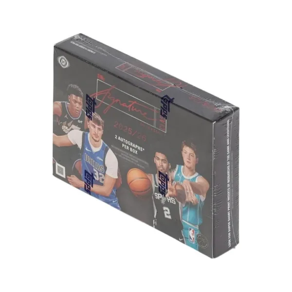 Topps 2025-26 Signature Class Basketball Hobby Sealed Box
