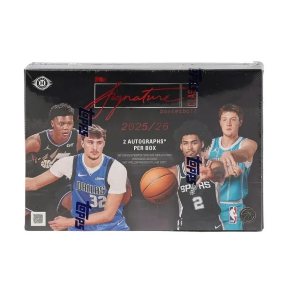 Topps 2025-26 Signature Class Basketball Hobby Sealed Box