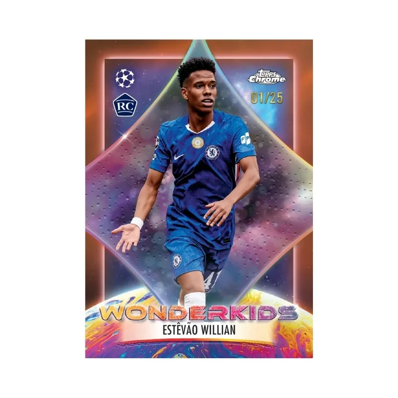 Topps Chrome UEFA Club Competitions 2025/26 Soccer Hobby Box - Image 3