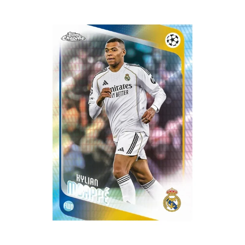 Topps Chrome UEFA Club Competitions 2025/26 Soccer Hobby Box - Image 6