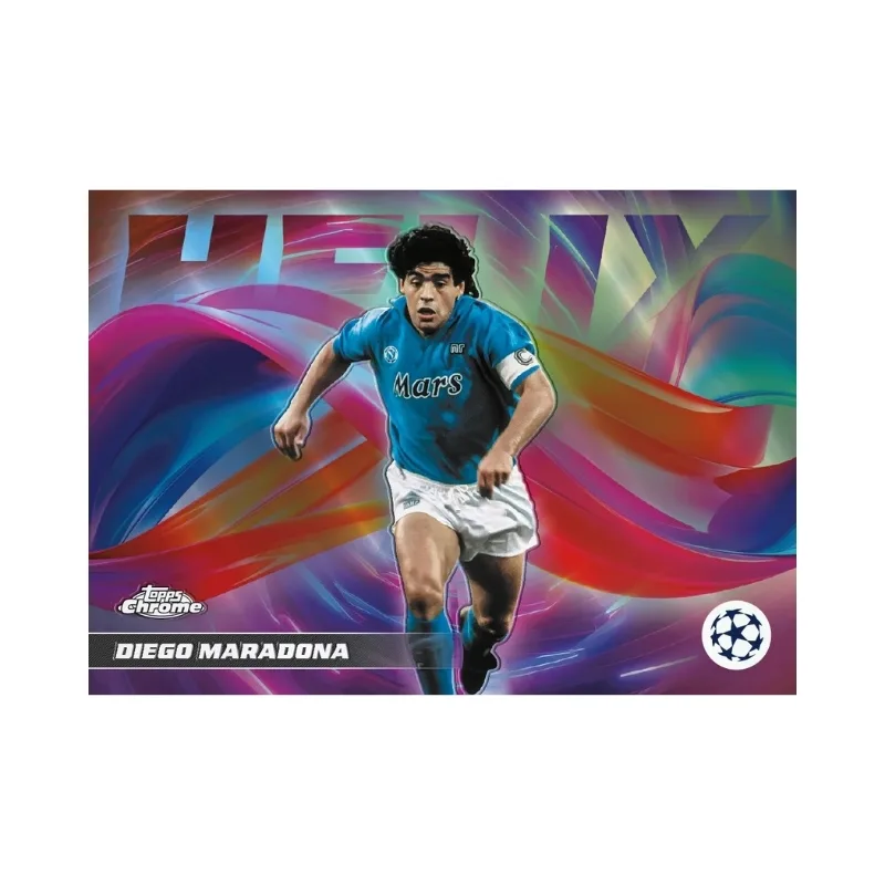 Topps Chrome UEFA Club Competitions 2025/26 Soccer Hobby Box - Image 7