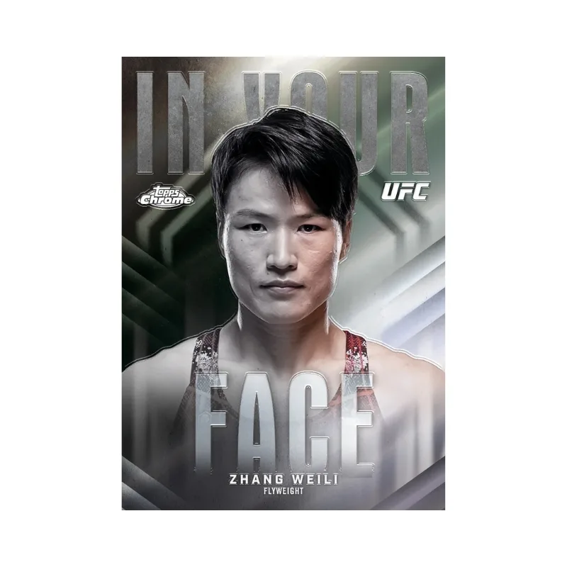Topps Chrome UFC Trading Card Value Box (6 Packs) - Image 2