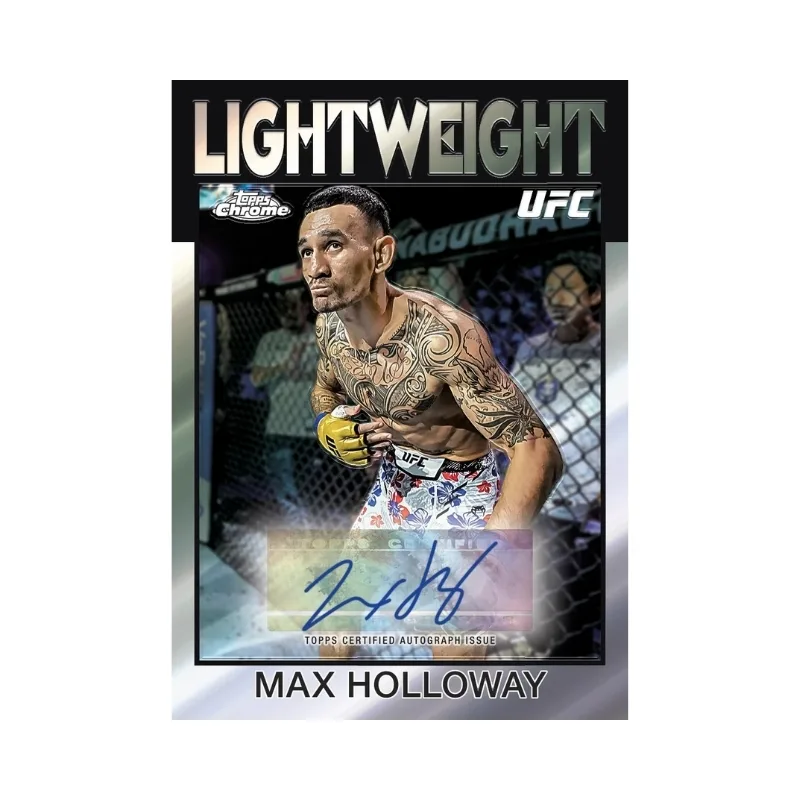 Topps Chrome UFC Trading Card Value Box (6 Packs) - Image 3