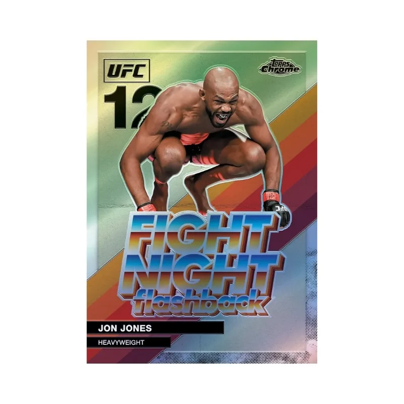 Topps Chrome UFC Trading Card Value Box (6 Packs) - Image 6