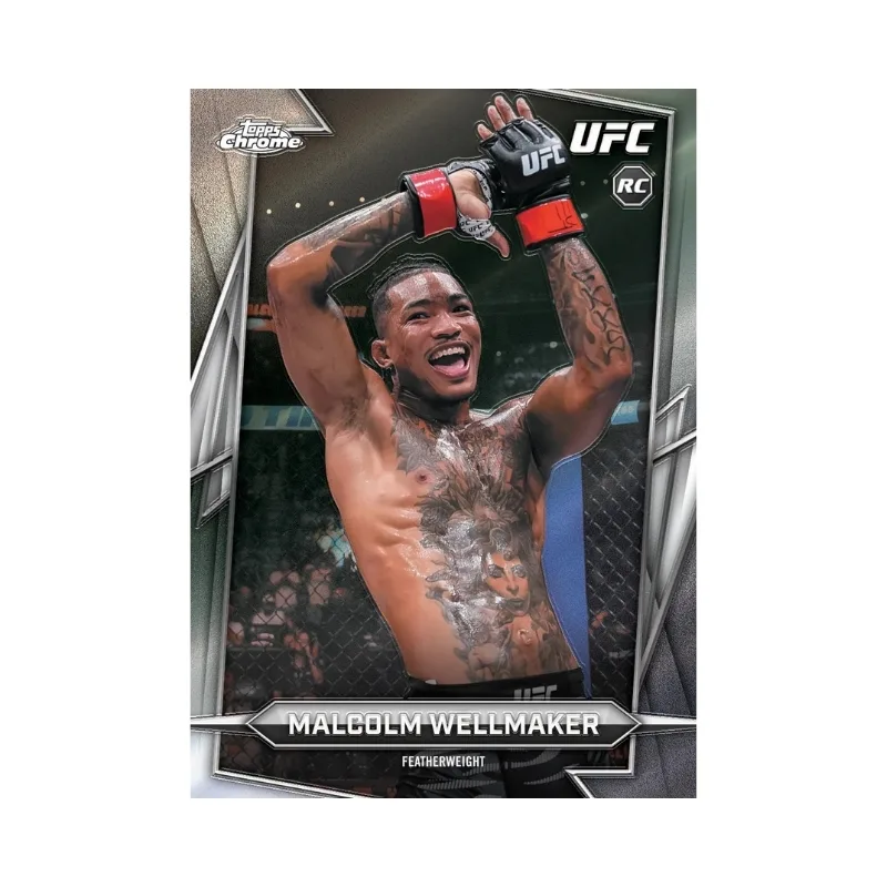 Topps Chrome UFC Trading Card Value Box (6 Packs) - Image 7