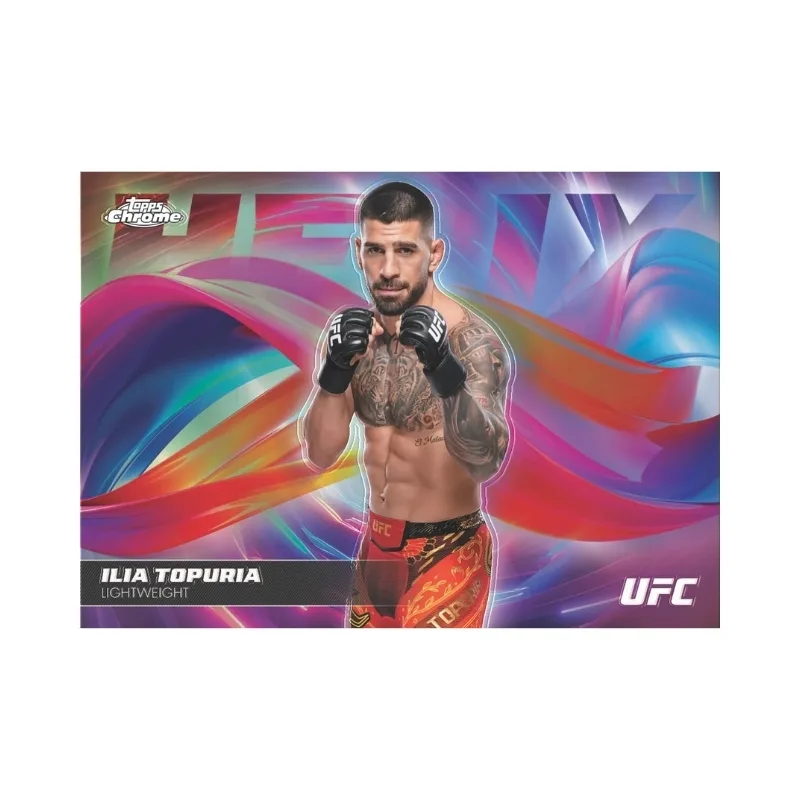 Topps Chrome UFC Trading Card Value Box (6 Packs) - Image 10