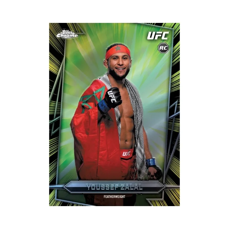 Topps Chrome UFC Trading Card Value Box (6 Packs) - Image 9