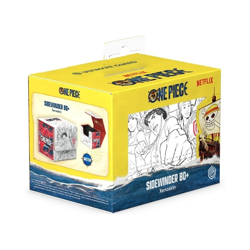 Ultimate Guard Sidewinder 80+ Xenoskin – Netflix One Piece Sketch Edition Deck Box - Image 5