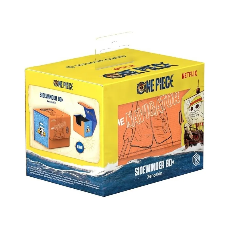 Ultimate Guard Sidewinder 80+ Xenoskin – Netflix One Piece Nami Edition Deck Box - Image 5