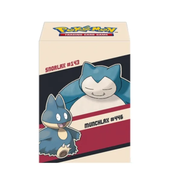 Ultra PRO: Pokémon TCG  Snorlax and Munchlax Full View Deck Box –  83335