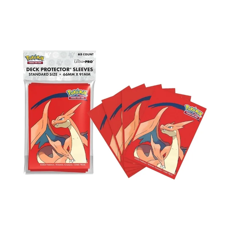 Ultra Pro: Pokemon Mega Charizard X and Y 65ct Deck Protector Sleeves Mega Charizard Y - 81774 - Image 3