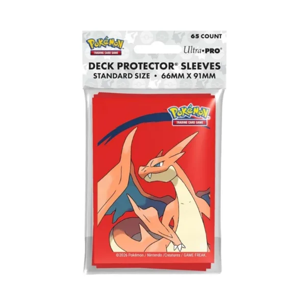 Ultra Pro: Pokemon Mega Charizard X and Y 65ct Deck Protector Sleeves Mega Charizard Y – 81774