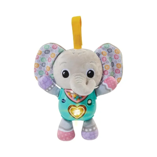 VTech Cuddle & Sing Elephant Interactive Plush Baby Toy with Songs & Lights