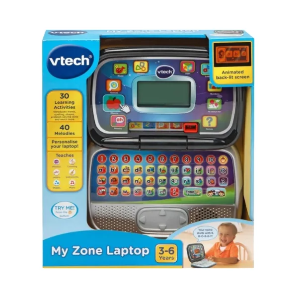 VTech My Zone Laptop Interactive Educational Toy Laptop with Learning Activities