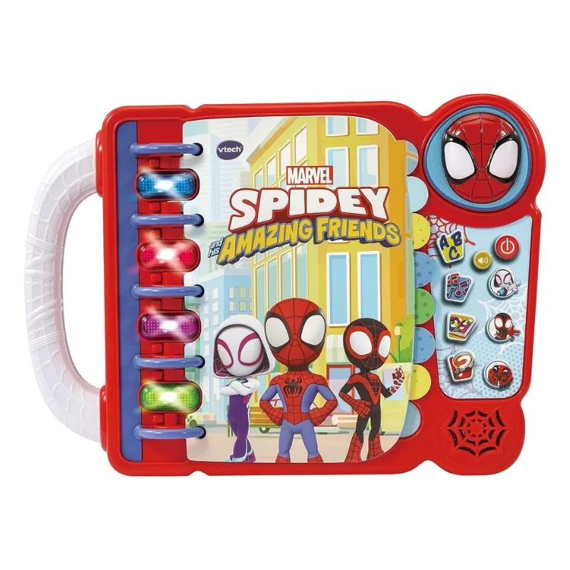 VTech Spidey and His Amazing Friends Learning Book Interactive Storybook Toy - Image 2