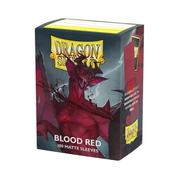 Dragon Shield Matte Standard Blood Red (100 Sleeves) – AT-11050