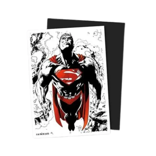 Dragon Shield Matte Superman Core (Red/White Variant) 100 Sleeves – AT-16076