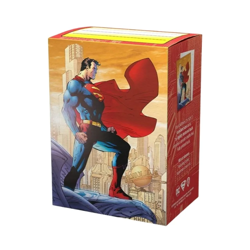 Dragon Shield Matte Superman Series featuring Superman 2 design, includes 100 protective card sleeves.