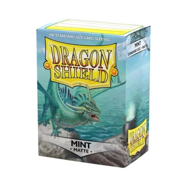 Dragon Shield Standard Sleeves Matte Mint (100 Sleeves) – AT-11025