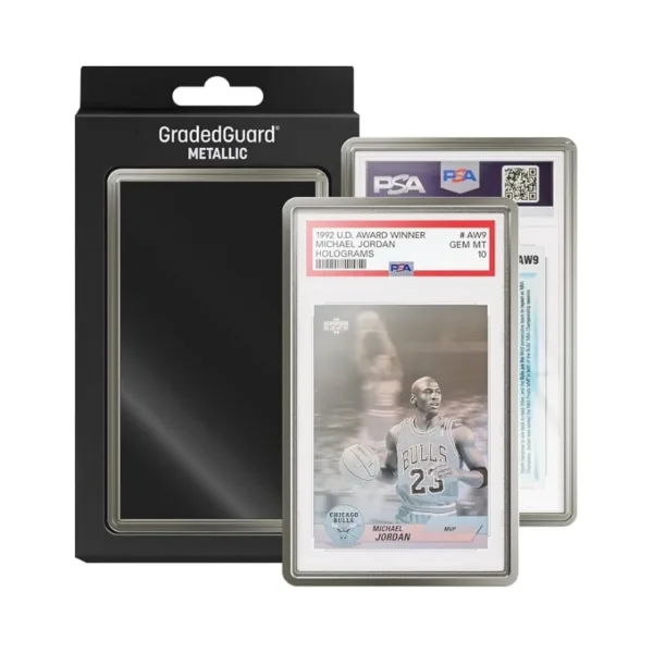 GradedGuard: Metallic Case for PSA Slabs (Silver) – GGMCSILVER