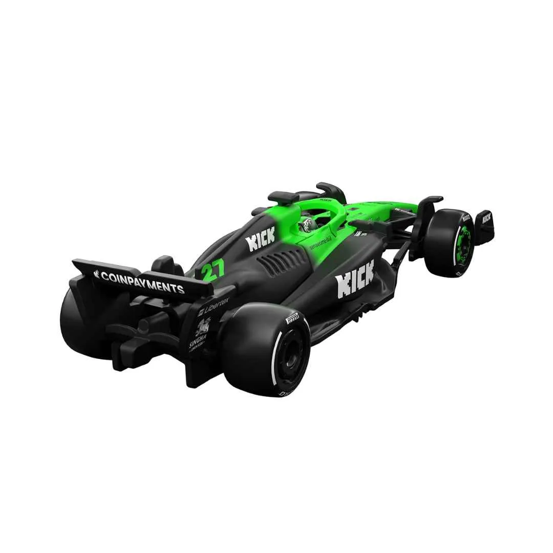 Hot Wheels Premium Formula 1 Stake F1 Team Kick Sauber Nico Hülkenberg (1:64 Scale) - JKD84 - Image 3