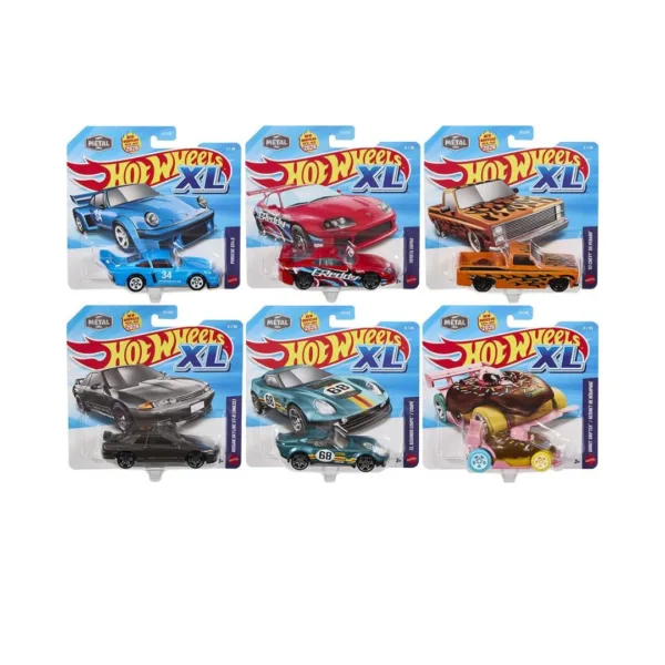 Hot Wheels XL 1:43 Scale Die-Cast Vehicle Assortment Random 1 Pc – JKL02