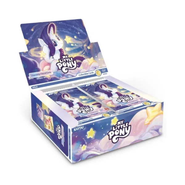 Kayou My Little Pony Friendship Eternal Cards: Rainbow Edition Foil Booster Box (20 Packs) – MLP-KP-YH-CH-002B-EMEA