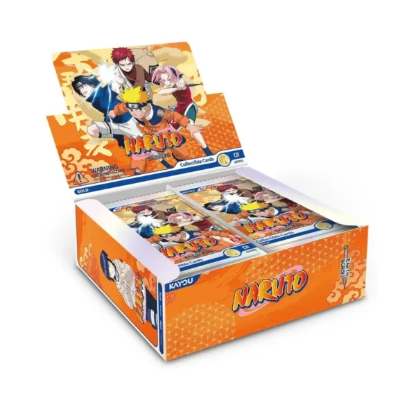Kayou Naruto Smriti Collectible Cards Earth Scroll Booster Box (20 Packs) NR-KP-DZJ-001B-EMEA
