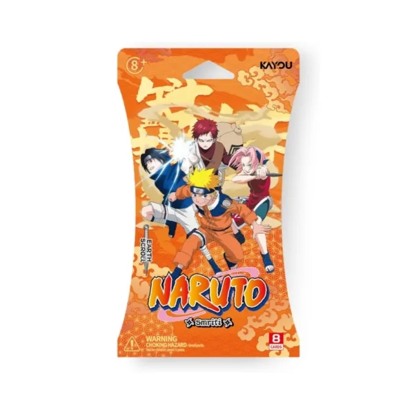 Kayou Naruto: Smriti Collectible Cards Earth Scroll Booster Box (24 Packs) NR-KP-DZJ-001A-EMEA