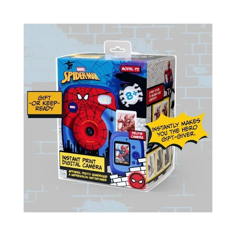 Kiimento P2 Instant Print Digital Camera - Spider Man - 13168 - Image 6