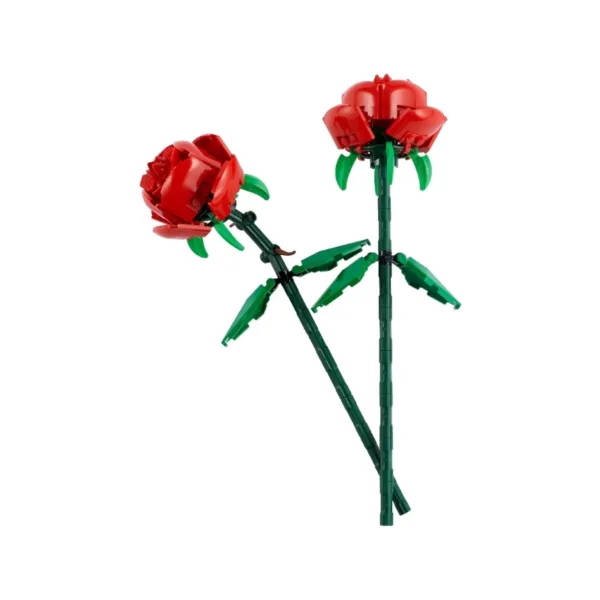 LEGO Botanicals Roses Building Set (40460) Artificial Red Flower Home Decor Kit – 6627169