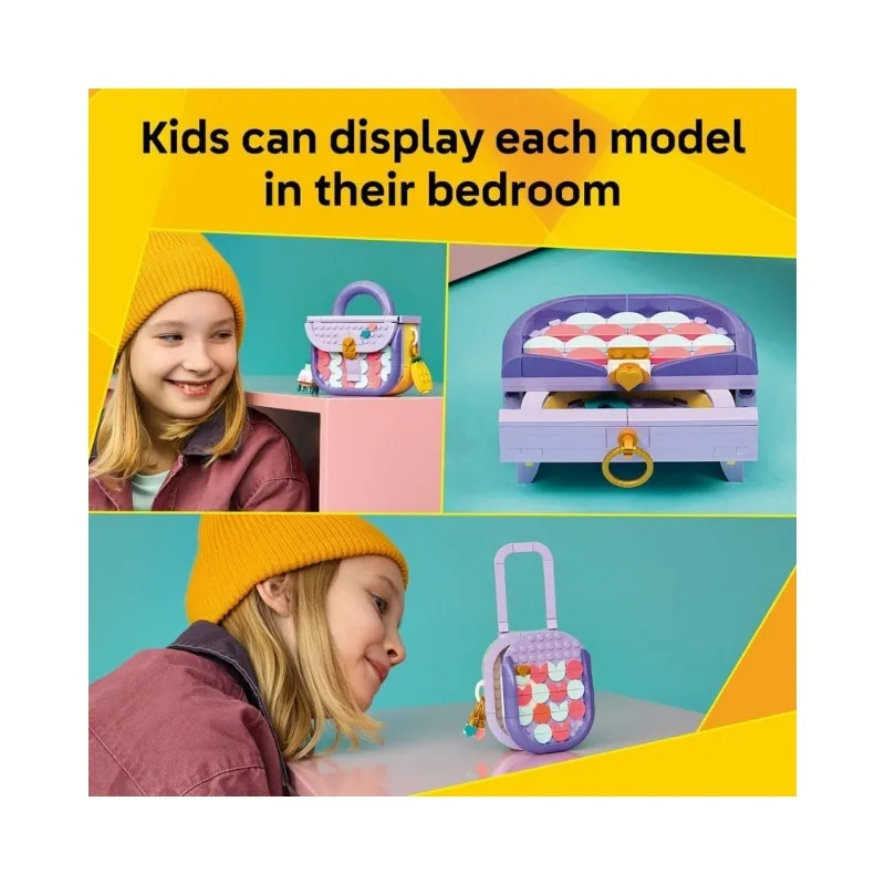 LEGO Creator 3-in-1 Art Fashion Bag Building Set (31169) Fashion Toy & Desk Decor - 6585570 - Image 4