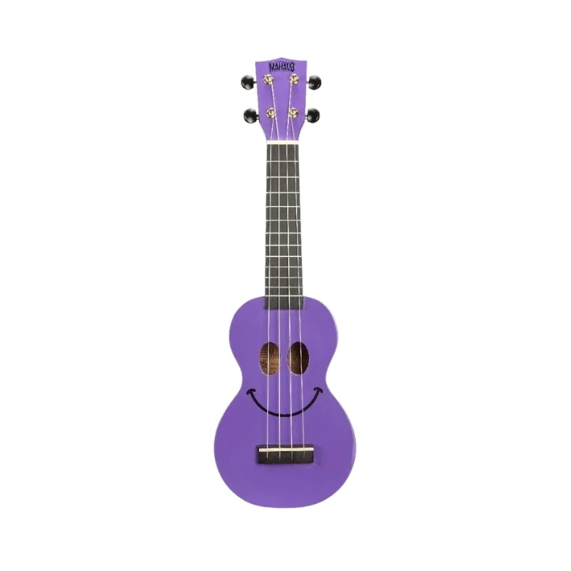Mahalo U-Smile Series Soprano Ukulele Purple with Bag - U-SMILE PP - Image 3