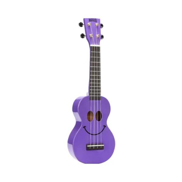 Mahalo U-Smile Series Soprano Ukulele Purple with Bag – U-SMILE PP