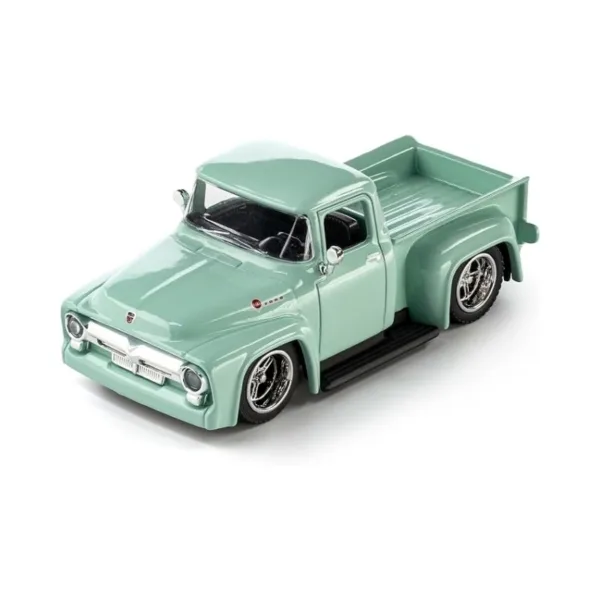 Majorette 1956 Ford F-100 Pickup Die-Cast Car (1:64 Scale with Display Case) – 8505001019