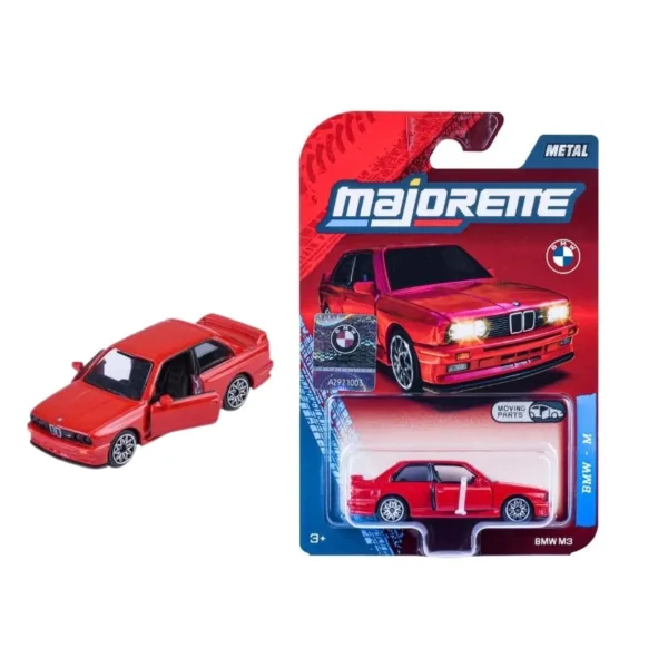 Majorette BMW Collection Die-Cast Car Series (1 of 6 Random Model, 1:64 Scale) 8502100004