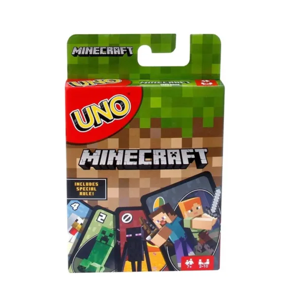 Mattel Minecraft UNO Card Game – FPD61