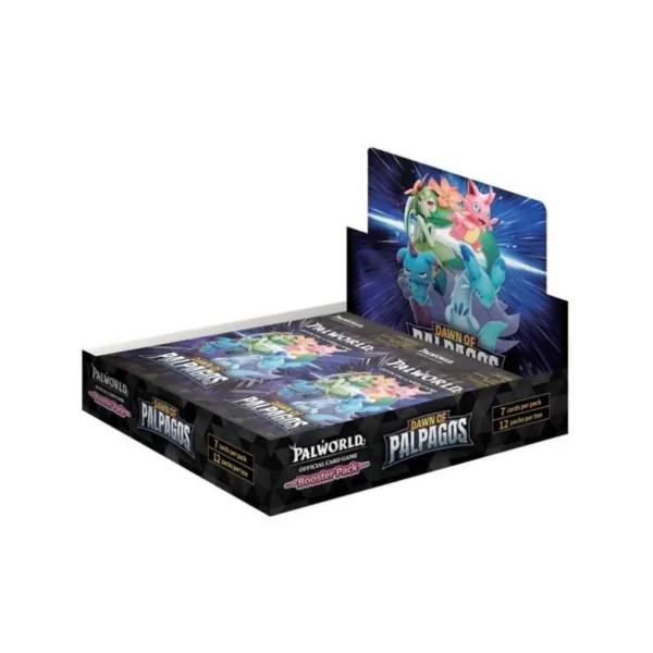 Palworld TCG: Dawn of Palpagos Booster Box (12 Packs) ENG – BP01-ENG