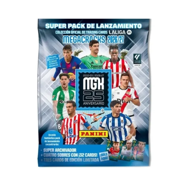 Panini La Liga Megacracks 2026 Starter Pack – 9061 (Pre Order)