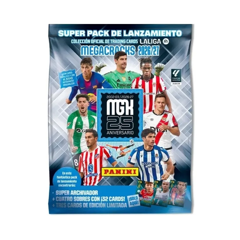 Panini La Liga Megacracks 2026 Starter Pack - 9061 (Pre Order)